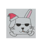 Hand drawn rabbit（個別スタンプ：13）