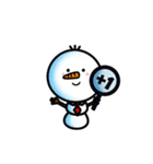 Snowman: Daily Expressions（個別スタンプ：7）