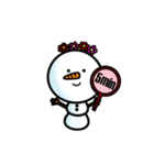 Snowman: Daily Expressions（個別スタンプ：9）