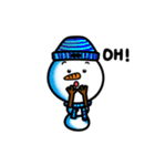 Snowman: Daily Expressions（個別スタンプ：24）