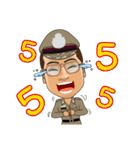 Police Major General Pik（個別スタンプ：4）