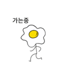 cute,crazy,fried egg（個別スタンプ：3）