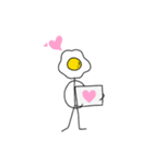 cute,crazy,fried egg（個別スタンプ：13）