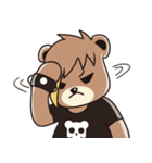 Bando bear Skull's daily（個別スタンプ：7）