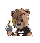 Bando bear Skull's daily（個別スタンプ：8）