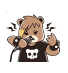 Bando bear Skull's daily（個別スタンプ：22）