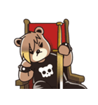 Bando bear Skull's daily（個別スタンプ：36）