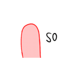 sausage lip man（個別スタンプ：11）