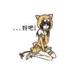 catcat lady（個別スタンプ：24）