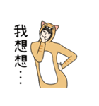 catcat lady（個別スタンプ：40）