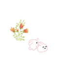 A tiny little bunny(JP)（個別スタンプ：7）