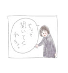 漫画みたいな会話のスタンプ（個別スタンプ：1）