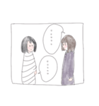 漫画みたいな会話のスタンプ（個別スタンプ：3）