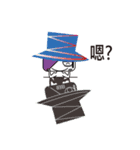 Hat Hat Man（個別スタンプ：1）