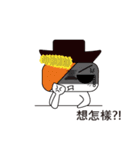 Hat Hat Man（個別スタンプ：7）