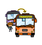 Buses always come in threes（個別スタンプ：9）