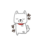 白犬シロちゃん（個別スタンプ：4）