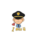 INDONESIAN IMMIGRATION CADET（個別スタンプ：9）