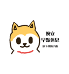 hello I'm a dog wang wang.（個別スタンプ：2）