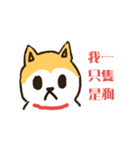 hello I'm a dog wang wang.（個別スタンプ：14）