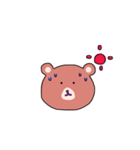 Lovely pink bear（個別スタンプ：12）