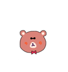 Lovely pink bear（個別スタンプ：14）