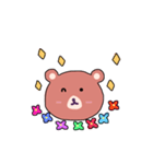 Lovely pink bear（個別スタンプ：16）