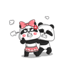 RuriPanda ＆ LilyPanda Animated（個別スタンプ：4）