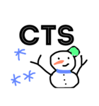 3letter code japan and world（個別スタンプ：5）