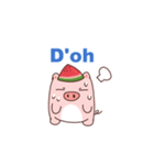 Watermelon Pig（個別スタンプ：2）