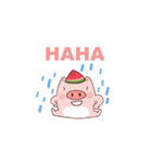 Watermelon Pig（個別スタンプ：4）