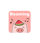 Watermelon Pig（個別スタンプ：6）