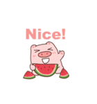 Watermelon Pig（個別スタンプ：11）