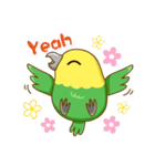 Parrot Mr.Mango ＆ Miss Apple's daily（個別スタンプ：7）