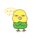 Parrot Mr.Mango ＆ Miss Apple's daily（個別スタンプ：14）