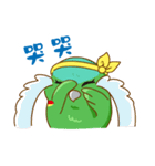 Parrot Mr.Mango ＆ Miss Apple's daily（個別スタンプ：20）