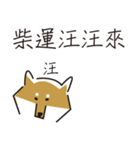 Shiba-inu brings you a fortune.（個別スタンプ：4）