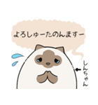 おならで喋るねこ（しんちゃん）（個別スタンプ：24）