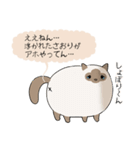 おならで喋るねこ（さおり）（個別スタンプ：21）