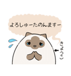 おならで喋るねこ（きょうこ）（個別スタンプ：24）