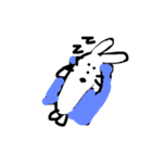 3 White rabbits（個別スタンプ：4）