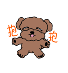 Poodle Ball Ball（個別スタンプ：18）