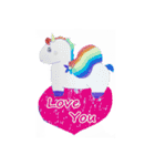 simple. colorful. Unicorn（個別スタンプ：5）