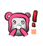 PINK STONE MONKEY（個別スタンプ：34）