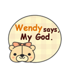 Wendy Says（個別スタンプ：10）