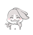 Gray bunny lol（個別スタンプ：8）