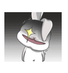 Gray bunny lol（個別スタンプ：14）