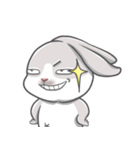 Gray bunny lol（個別スタンプ：23）