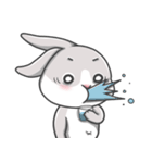 Gray bunny lol（個別スタンプ：27）