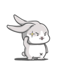 Gray bunny lol（個別スタンプ：34）